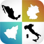 logo quiz countries android application logo